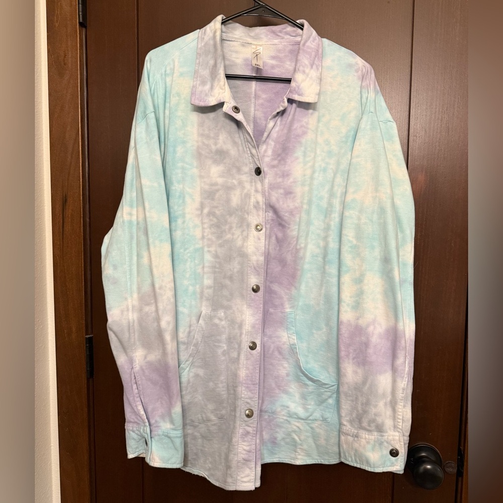 Women's Pastel Button-Down Shirt
